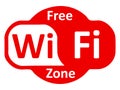 Free wifi logo icon - vector